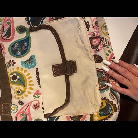 Paisley canvas tote bag - Picture 2 of 13